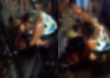 Vídeo: ‘Ai meu filho’, diz mãe desesperada que chega de viagem em Manaus e vê o filho assassinado