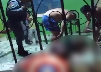 Vídeos: Dono do ‘Corno de Vaca’ e segurança são baleados por pistoleiros no interior do AM