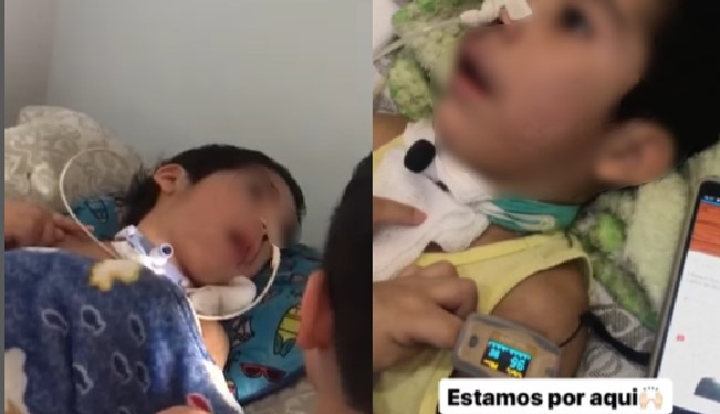 Mãe de garotinho espancado por madrasta e o pai, e que ficou acamado, pede ajuda em Manaus