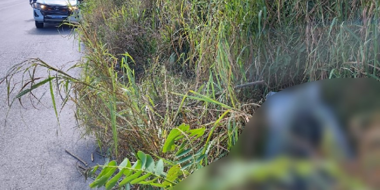Cena forte: Homem é encontrado morto amarrado e já em decomposição no Distrito Industrial
