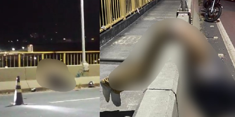 Vídeo: Rapaz perde controle de moto e morre ‘pendurado’ na Ponte Rio Negro
