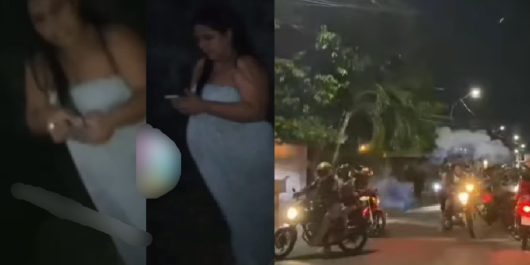 Em Manaus, grávida tenta dar pino de R$ 150 em pizza e ainda bota pra cima de motoboys; veja
