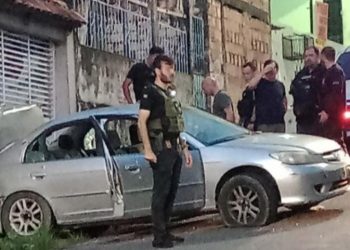 Vídeo: sequestro de empresário em Iranduba termina com bandidos mortos e tiroteio em Manaus