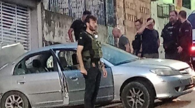 Vídeo: sequestro de empresário em Iranduba termina com bandidos mortos e tiroteio em Manaus