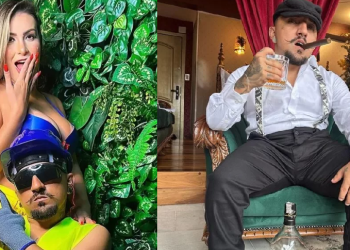 Cenas picantes de anão com Andressa Urach, filmado pelo filha dela, viralizam nas redes sociais; veja