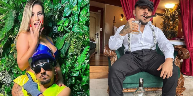 Cenas picantes de anão com Andressa Urach, filmado pelo filha dela, viralizam nas redes sociais; veja