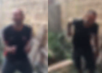 ‘Não arrocha, maninho’, diz suposto ladrão aos pulos de dor ao ser punido por roubar igreja em Manaus; vídeo