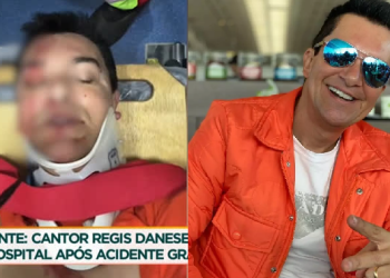 Regis Danese passa por cirurgia após ter órgão perfurado; três costelas e braço foram fraturados