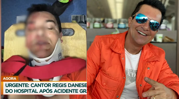 Regis Danese passa por cirurgia após ter órgão perfurado; três costelas e braço foram fraturados