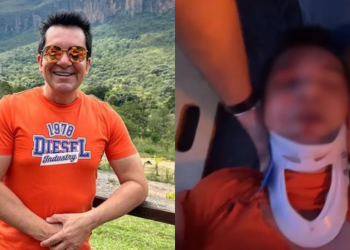 “O carro arrebentou todo”, Regis Danese sofre grave acidente de carrro