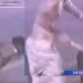 Vídeo: grávida é agredida com terçado em plena rua de Manaus