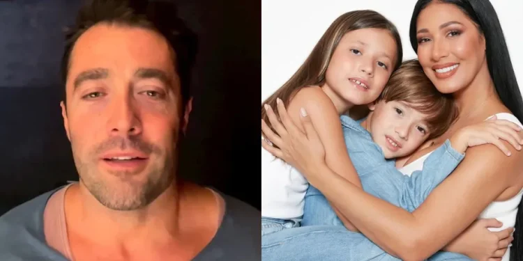 Ex de Simaria lamenta não passar dia dos pais com filhos