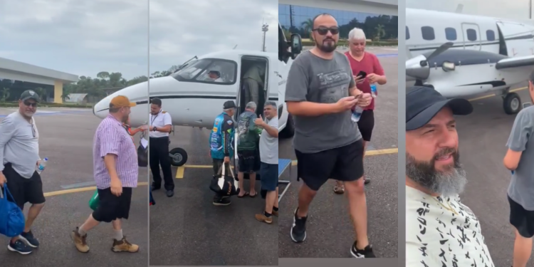 Animados com viagem a Barcelos, turistas brasileiros gravaram vídeos antes da queda de avião