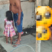 Criança de 3 anos leva bicuda no olho durante briga de família