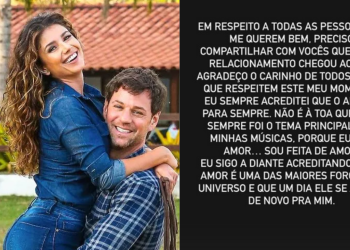 Após onda de términos, Paula Fernandes também anuncia separação