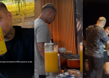 Filipe Ret prova o Baré, diz o que achou do X-Caboquinho e exibe namorada amazonense