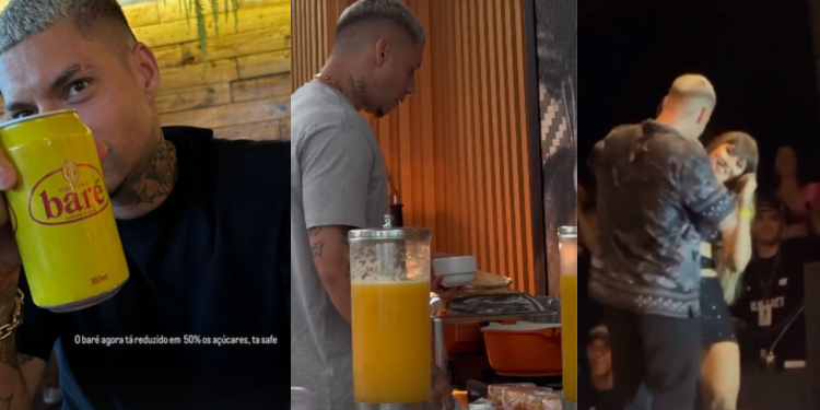 Filipe Ret prova o Baré, diz o que achou do X-Caboquinho e exibe namorada amazonense