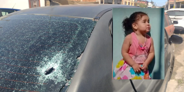 Menina de 3 anos morre após ser baleada por policiais