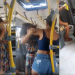 Mulher dá de cara com amante do marido no coletivo e arma barraco; assista