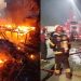 Vizinhos ligam para morador e avisam que a casa dele foi destruída pelo fogo