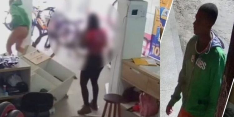 Vendedora sai no tapa com ladrão e vídeo viraliza