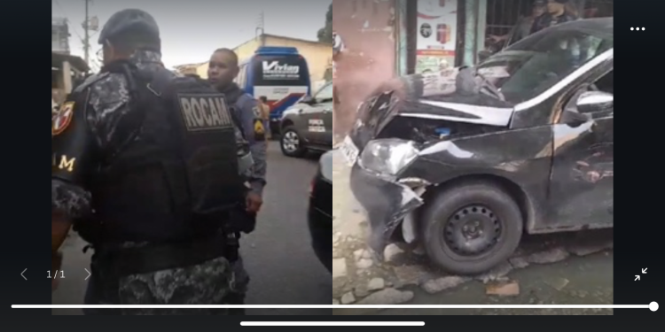 Criminoso faz família refém, troca tiros com a polícia e acaba morto