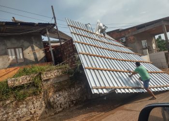 ​Mais de 100 casas ficam destruídas após temporal no Amazonas