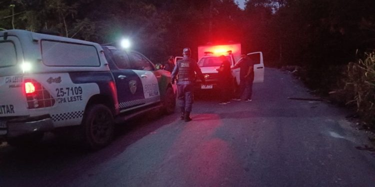 Cadáver é encontrado em saco de fibra no Distrito Industrial