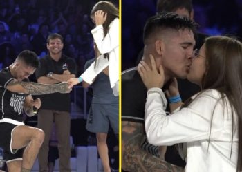 Amazonense Samuel Nagai pede namorada em casamento durante campeonato e emociona público