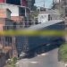 Vídeo: carreta tenta subir ladeira na ‘rua da morte’ em Manaus e fica “entalada”