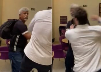 Gerente da Vivo mete socão na cara de cliente durante confusão em shopping