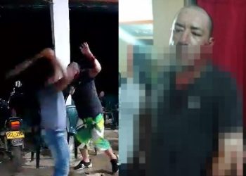 Vídeo: briga entre cachaceiros termina em braço decepado na mesa do bar