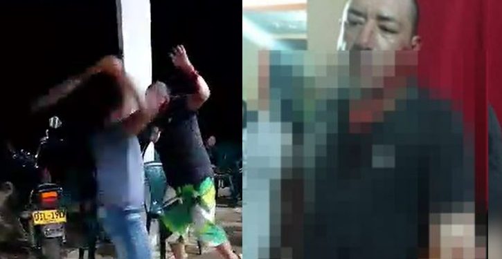 Vídeo: briga entre cachaceiros termina em braço decepado na mesa do bar