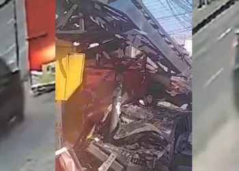 Vídeo: detido por destruir parada de ônibus em Manaus teria trocado de lugar com verdadeira condutora