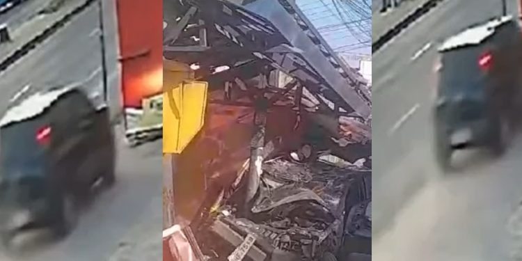 Vídeo: detido por destruir parada de ônibus em Manaus teria trocado de lugar com verdadeira condutora