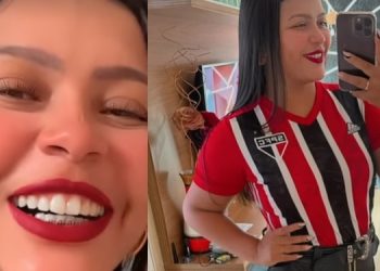 São-paulina Talarica da Bemol tira onda com derrota flamenguista: ‘porque choram?’