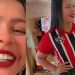 São-paulina Talarica da Bemol tira onda com derrota flamenguista: ‘porque choram?’