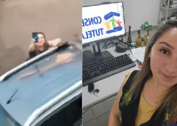 Vídeo: Em Manaus, conselheira tutelar descobre a casa da amante e arma barraco no meio da rua