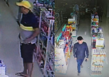 Vídeo: Bandidos dão prejuízo de cerca de R$ 20 mil em drogaria em Manaus após roubo