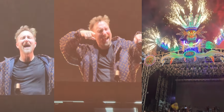 Vídeo: DJ David Guetta, atração mais esperada do #SouManaus faz apresentação histórica