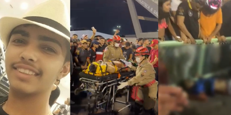 Vídeo: Jovem que estaria ‘decretado’ por facção leva bala em evento automotivo no Sambódromo