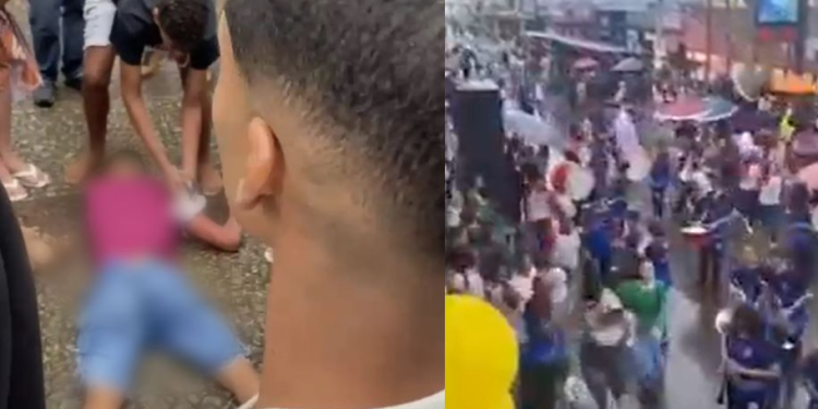 Correria e tiro: vídeo mostra menino de 14 anos baleado em desfile do 7 de Setembro; veja