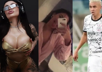 DJ usa roupão da esposa do jogador Cantillo, do Corinthians, faz tour pela casa dele e expõe traição