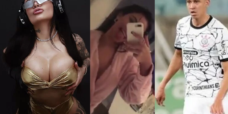 DJ usa roupão da esposa do jogador Cantillo, do Corinthians, faz tour pela casa dele e expõe traição