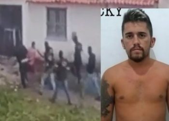 Vídeo mostra encapuzados matando homicida enquanto ele implora para não ser morto