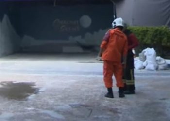 Urgente: incêndio atinge prédio da TV Encontro das Águas