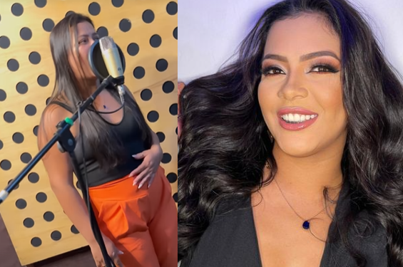 Nova carreira? Íris Lins se empolga com aulas de canto e solta o gogó em ‘Amante não tem lar’; veja
