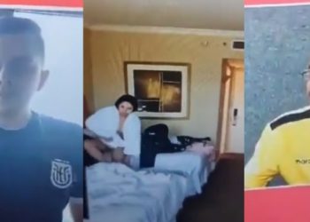 Vídeo: repórter especial das Eliminatórias se descuida e mostra amante vestindo calcinha em live