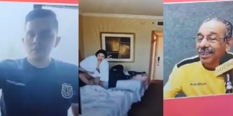 Vídeo: repórter especial das Eliminatórias se descuida e mostra amante vestindo calcinha em live