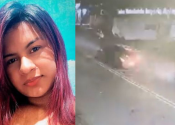 Vídeo: Jovem de 22 anos em moto morre em grave acidente com carro na Zona Norte de Manaus